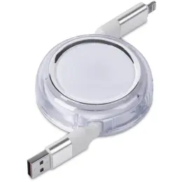 Swiss Cougar Luanda 4-in-1 Retractable Fast Charge 240W PD Cable Closed USB A